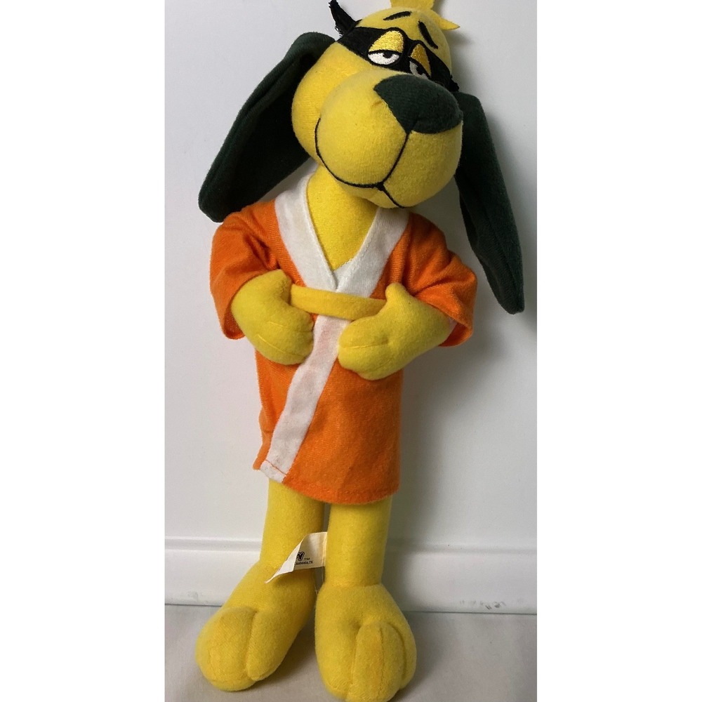 Vintage Hong Kong Phooey Plush Toy Hanna-Barbera Fiesty Factory Orange Robe